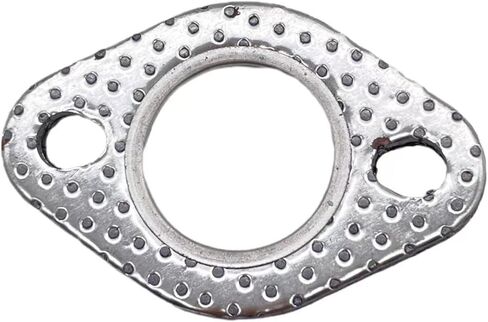 حشية أنبوب العادم، حشية جرافيت 27 مم وحشية معدنية برتقالية 30 مم، مناسبة لمحرك GY6 / ATV/سكوتر/go Kart/Moped، حشية عادم Gy6 in Kuwait