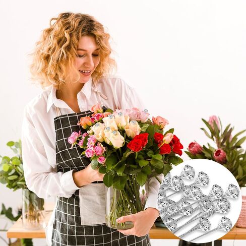 200Pcs Pins for Flower Bouquets Clear Diamond Straight Pins 2 Inch Floral Corsage Pins for Wedding Bouquet Accessories in Saudi Arabia