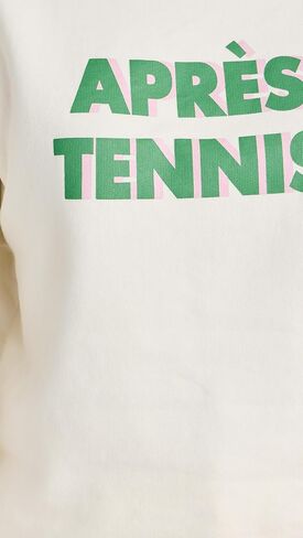 KULE Women's The Oversized Apres Tennis Sweatshirt in Kuwait