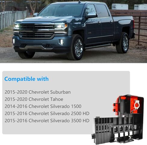 ZHQIAO 84354716 كتلة فتيل توزيع البطارية متوافقة مع GM شيفروليه تشيفي جي إم سي كاديلاك 2014 2015 2016 2017 2018 2019 2020 استبدال 22985570 in Kuwait