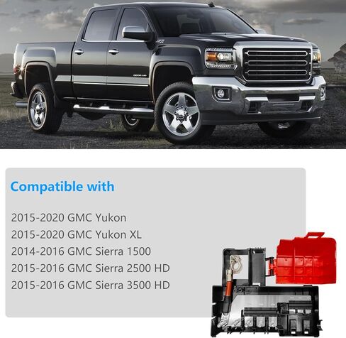 ZHQIAO 84354716 كتلة فتيل توزيع البطارية متوافقة مع GM شيفروليه تشيفي جي إم سي كاديلاك 2014 2015 2016 2017 2018 2019 2020 استبدال 22985570 in Kuwait