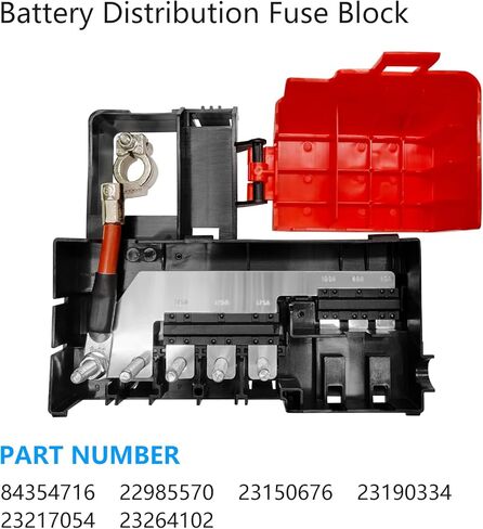 ZHQIAO 84354716 كتلة فتيل توزيع البطارية متوافقة مع GM شيفروليه تشيفي جي إم سي كاديلاك 2014 2015 2016 2017 2018 2019 2020 استبدال 22985570 in Kuwait