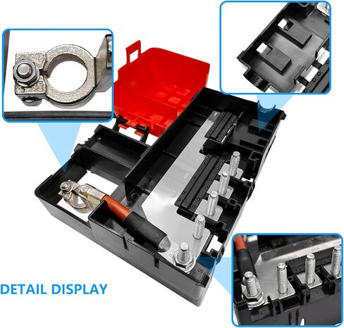 ZHQIAO 84354716 كتلة فتيل توزيع البطارية متوافقة مع GM شيفروليه تشيفي جي إم سي كاديلاك 2014 2015 2016 2017 2018 2019 2020 استبدال 22985570 in Kuwait