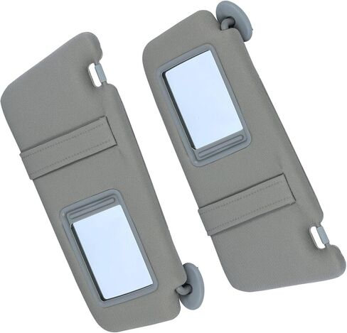 WNBIWNBI 2PCS Automotive Sun Protection Visors Without Light Gray - Compatible with Camry 2007-2011 - Driver & Passenger Side in Saudi Arabia