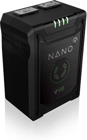 Core NANOG50, 3300mAh 47Wh 14.8V Mini Gold Mount Battery with D-TAP, USB-A, Camera Communication, LED Gauge, for Camera, Camcorder, Monitor, Filmmaker in Saudi Arabia