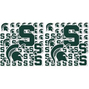 ملصقات الصحراء الصبار جامعة ولاية ميشيغان سبارتانز MSU شارات الفينيل زجاجة مياه الكمبيوتر المحمول سيارة القصاصات T1 (النوع 1-1) in Kuwait