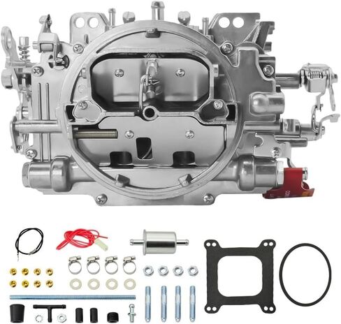 المكربن ​​1905 AVS2 650 CFM 4 برميل المكربن ​​متوافق مع Edelbrock 1905 AVS2 650 CFM 4 برميل المكربن، الاختناق اليدوي in Kuwait