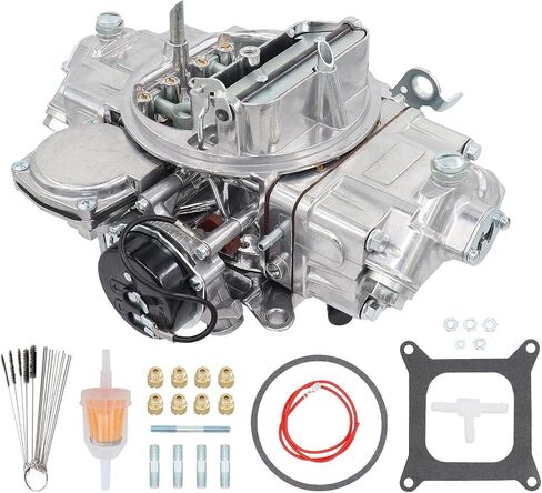 0-80508S Carburetor for Holley 750 CFM 4160 Model 4-Barrel Vacuum Secondary Carb for Chevy Chevrolet Corvette Mustang Silverado (Electric Choke) in Saudi Arabia