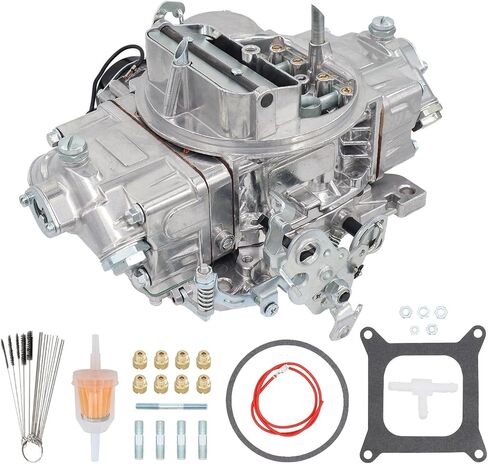 0-80508S Carburetor for Holley 750 CFM 4160 Model 4-Barrel Vacuum Secondary Carb for Chevy Chevrolet Corvette Mustang Silverado (Electric Choke) in Saudi Arabia