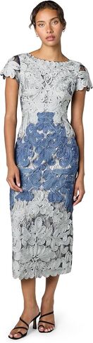 JS Collections Women's Jackie Soutache Midi Dress in Saudi Arabia
