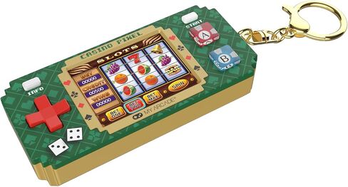 My Arcade Casino Pocket: Retro Casino Arcade Game, 30 Games, Rechargeable Battery, Includes Travel Case and Screen Protector, Roulette, Poker, Blackjack in Saudi Arabia