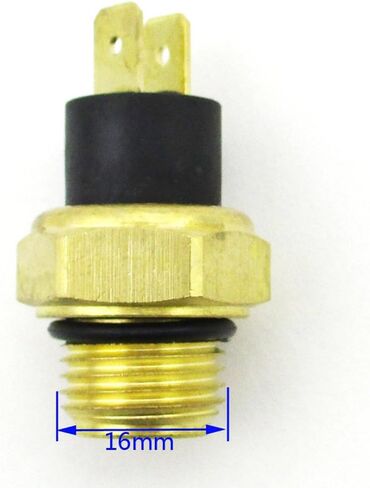 TC-Motor M16 ATV Radiator Thermal Cooling Fan Switch for 250cc Water Cooled Quad 4 Wheeler Scooter Moped in Saudi Arabia