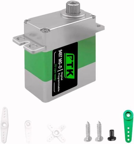 9497 MG-D بدون مضاعفات معدنية عزم دوران عالي 13 كجم مايكرو سيرفو RC ترقية جزء TRX4M TRX4MT 1/18 (1 قطعة) in Kuwait