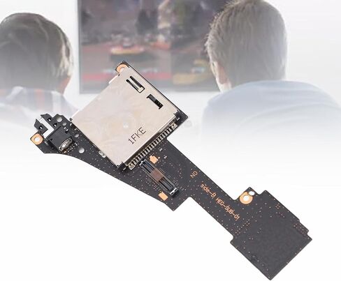 GOWENIC Replacement Game Card Reader for NS OLED, Game Card Reader Cartridge Card Slot Tray with Headphone Jack in Saudi Arabia