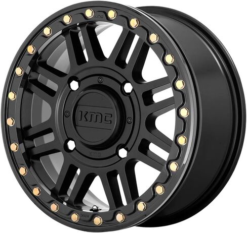 KS250 Cage Beadlock 15x10 4x156 +0mm Black Wheel Rim 15" Inch in Saudi Arabia