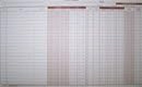 Client Ledger 8.5" x 14", 50 Sheets per Package in Saudi Arabia