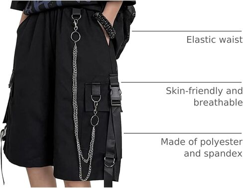 Women's Summer High Waist Cargo Shorts with Pockets Hiking Lightweight Quick Dry Short Pants in Kuwait