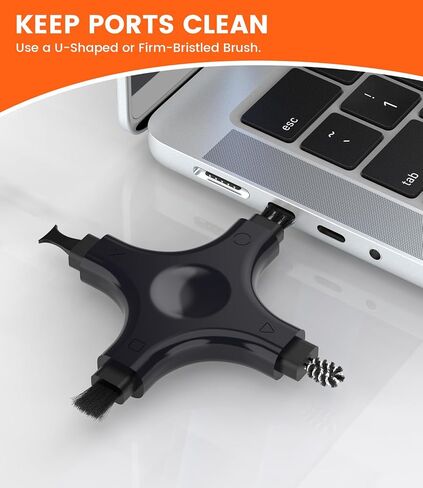 CODOGOY iPhone Cleaning Kit Port Cleaner Repair & Restore Tool Soft Brush Cleaning Tool Fit for All Devices in Kuwait
