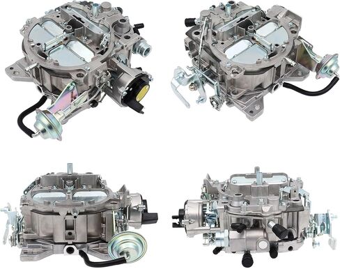 Rochester Quadrajet Carburetor New 4 Barrel Quadrajet Carburetor 1904R 1906R 4MV 4BBL Carb Fits for Chevy Chevrolet 305 350 c.i Engine V8 GM Cadillac 1980-1989 Vacuum Secondary 750 CFM Electric Choke in Saudi Arabia