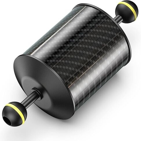 Sea frogs Carbon Fiber Float Arm D60mm, 7'', for Ultralight, Aquatic Arm, Buoyancy Provided 240g, Underwater Camera System Diving Tray Video Light/Strobe GA-5 in Saudi Arabia