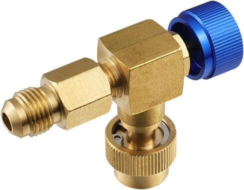 Brass HVAC Refrigerants Fitting Leakproof Design R22 R410 Connector for HVAC Refrigerants Charging in Saudi Arabia