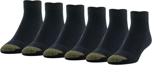 GOLDTOE Men's Cotton Low Cut Sport Liner Socks, 6-Pairs in Kuwait