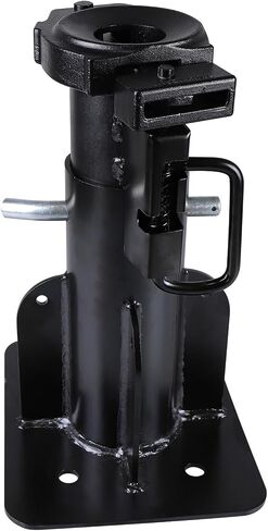 Adjustable 5th Wheel to Gooseneck Adapter Hitch 15-17" Retracted Height, 2-5/16" Ball, 30,000 LBS Capacity, Q235 Steel Coupler Converter for Trailer/RV in Saudi Arabia