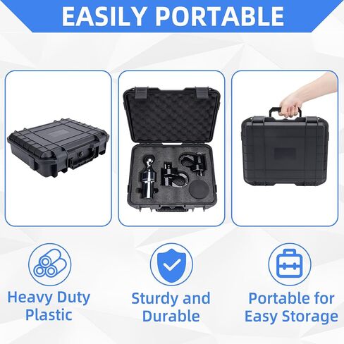 60692 طقم ربط عنق الإوزة بنظام Puck مع كرة ربط 2-5/16 بوصة متوافقة مع 2013-2025 F250 F350 F450، 2016-2025 GMC 2500HD 3500HD، Titan XD، مع حقيبة تخزين متينة in Kuwait