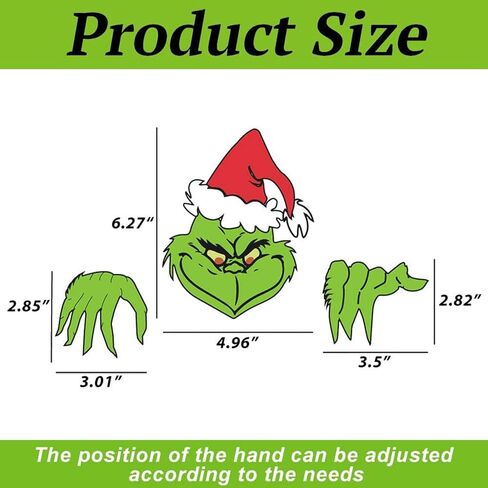 Christmas Cartoon Stickers for Cars, Cute Dog Xmas Design Car Decals Waterproof PVC Windshield Stickers for Christmas Car Decorations Accessories in Saudi Arabia
