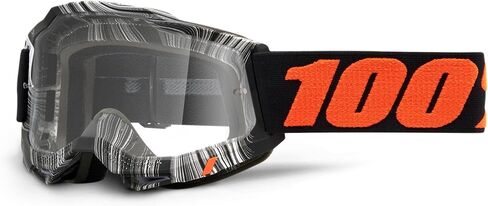 100% Accuri 2 Motocross & Mountain Biking Adult Goggles (Sunset - Clear Lens) in Saudi Arabia