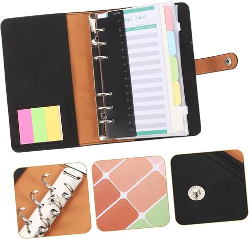 ERINGOGO Binder Ledger Bulk Loose-leaf Sheets Notepad Portable Notebook Expense Tracking Papers in Saudi Arabia