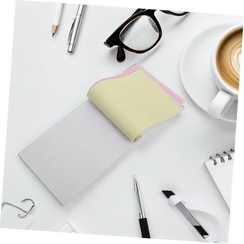 TEHAUX Copy Notepad Multi Part Auto Copy Receipt Book Blank Design for Professional Use for Restaurants and Retail Transactions Versatile Writing Ledger in Saudi Arabia
