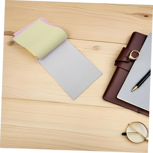 TEHAUX Copy Notepad Multi Part Auto Copy Receipt Book Blank Design for Professional Use for Restaurants and Retail Transactions Versatile Writing Ledger in Saudi Arabia