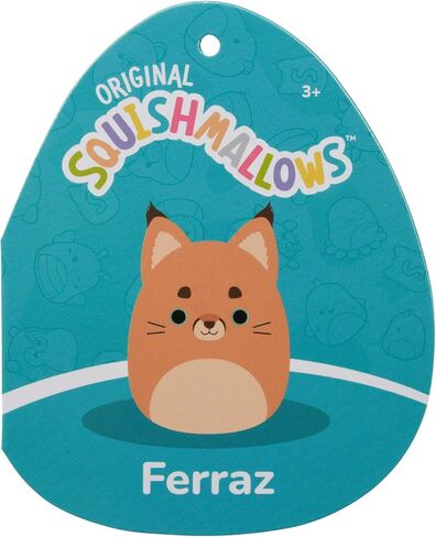 Squishmallow الأصلي 12in Spotts The Navy Blue Cheetah - Jazwares الرسمية القطيفة (متوسطة الحجم) in Kuwait