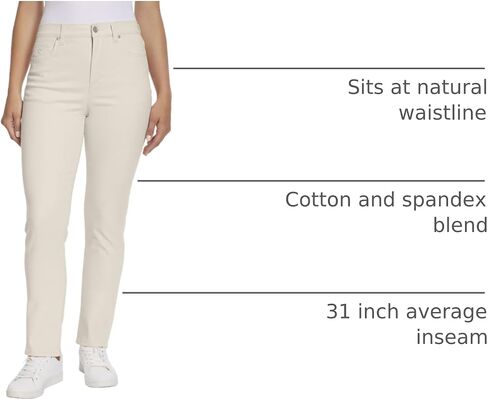 Gloria Vanderbilt Women's Petite Amanda Classic High Rise Tapered Jean in Saudi Arabia