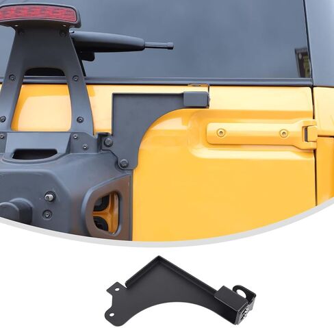 Linskip Tailgate CB Mount Compatible with 2021-2025 Ford Bronco 2/4Door, CB Antenna Mount for Bronco Exterior Accessories(Black) in Saudi Arabia