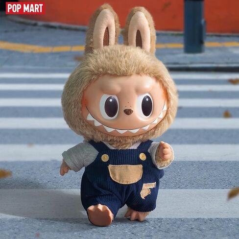 تمثال دمية من القطيفة من الفينيل من POP MART The Monsters Time to Chill، لعبة مجسمة مجمعة، لديكورات المنزل الحديثة in Saudi Arabia