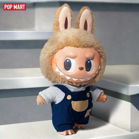 تمثال دمية من القطيفة من الفينيل من POP MART The Monsters Time to Chill، لعبة مجسمة مجمعة، لديكورات المنزل الحديثة in Saudi Arabia