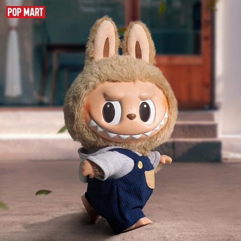 تمثال دمية من القطيفة من الفينيل من POP MART The Monsters Time to Chill، لعبة مجسمة مجمعة، لديكورات المنزل الحديثة in Saudi Arabia
