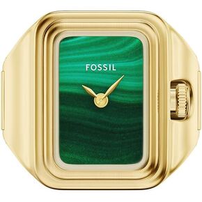 Fossil Women's Quartz Stainless Steel Two-Hand Watch Ring, Color: Silver Raquel (Model: ES5344) in Kuwait