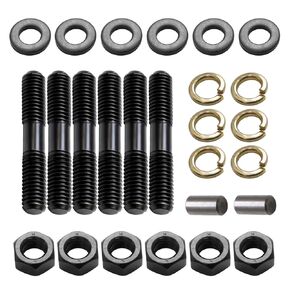 High Performance Side Cover Stud Kit for Predator 212 12.9 Alloy Steel Studs with High Strength Nuts for Honda GX160 for Coleman CT200U GX200 for Tillotson 196-225 for BT200X in Kuwait