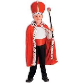 Forum Novelties King Robe and Crown Set Purple Costume, One Size in Kuwait
