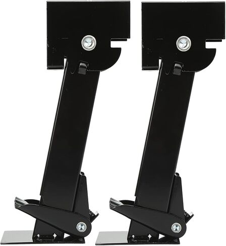 2PCS Stabilizer Jack Iron 650lb Support 1000lb Lifting Capacity Telescoping Adjustable Swing Down Outriggers in Saudi Arabia