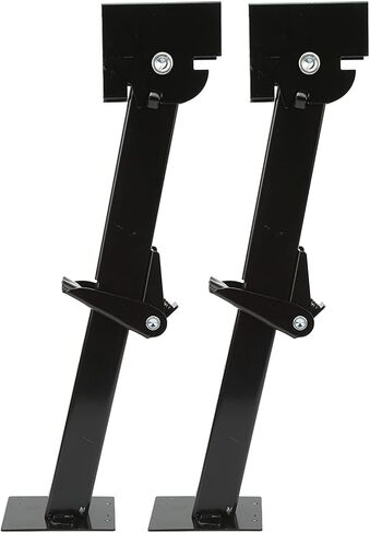 2PCS Stabilizer Jack Iron 650lb Support 1000lb Lifting Capacity Telescoping Adjustable Swing Down Outriggers in Saudi Arabia