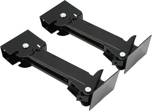 2PCS Stabilizer Jack Iron 650lb Support 1000lb Lifting Capacity Telescoping Adjustable Swing Down Outriggers in Saudi Arabia