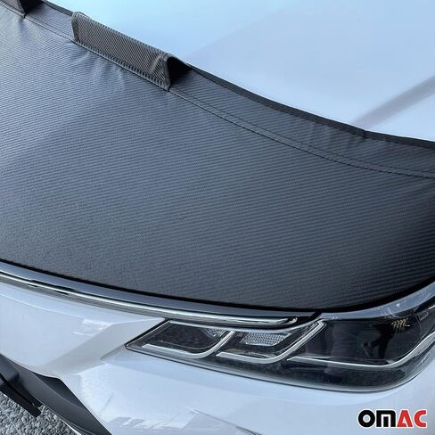 OMAC غطاء محرك السيارة قناع غطاء محرك السيارة لفورد EcoSport 2018-2022 الكربون الأسود 1 قطعة in Saudi Arabia