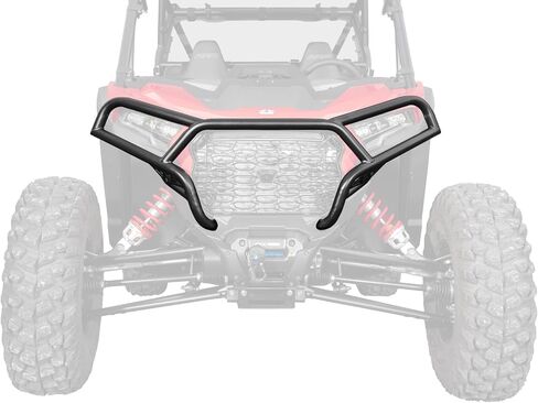المصد الأمامي SuperATV لعام 2024+ Polaris RZR XP/Polaris RZR XP 4، هيكل فولاذي، مطلي بالطاقة مقاوم للأشعة فوق البنفسجية، مصد عالي التحمل لـ UTV، انظر التركيب، صنع في الولايات المتحدة الأمريكية in Saudi Arabia