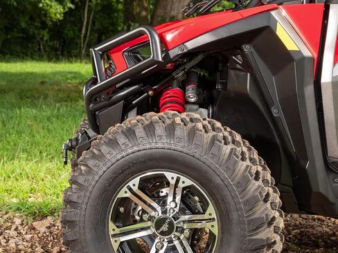 المصد الأمامي SuperATV لعام 2024+ Polaris RZR XP/Polaris RZR XP 4، هيكل فولاذي، مطلي بالطاقة مقاوم للأشعة فوق البنفسجية، مصد عالي التحمل لـ UTV، انظر التركيب، صنع في الولايات المتحدة الأمريكية in Saudi Arabia