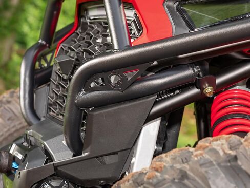 المصد الأمامي SuperATV لعام 2024+ Polaris RZR XP/Polaris RZR XP 4، هيكل فولاذي، مطلي بالطاقة مقاوم للأشعة فوق البنفسجية، مصد عالي التحمل لـ UTV، انظر التركيب، صنع في الولايات المتحدة الأمريكية in Saudi Arabia