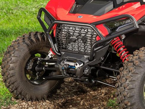 المصد الأمامي SuperATV لعام 2024+ Polaris RZR XP/Polaris RZR XP 4، هيكل فولاذي، مطلي بالطاقة مقاوم للأشعة فوق البنفسجية، مصد عالي التحمل لـ UTV، انظر التركيب، صنع في الولايات المتحدة الأمريكية in Saudi Arabia